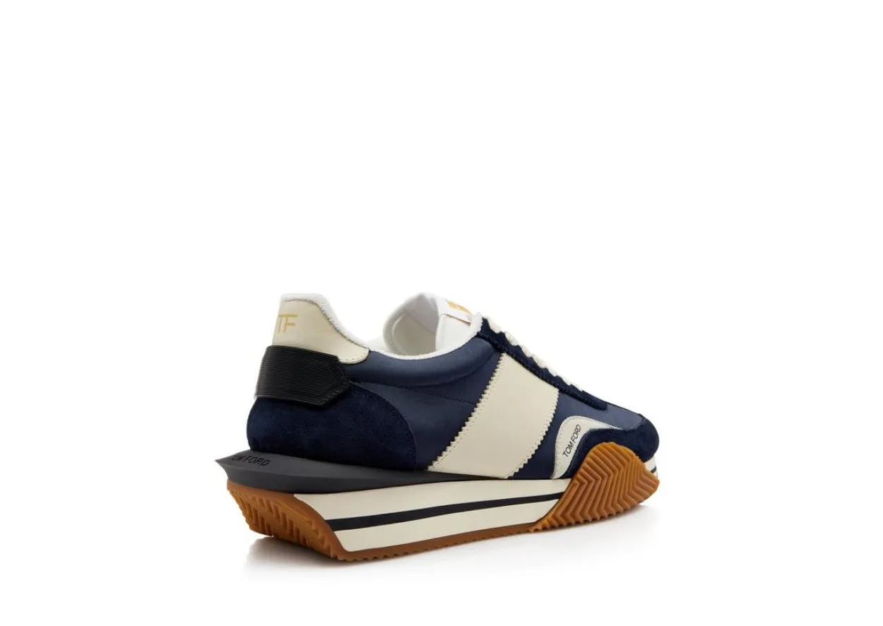 SUEDE TECHNICAL FABRIC JAMES SNEAKER
