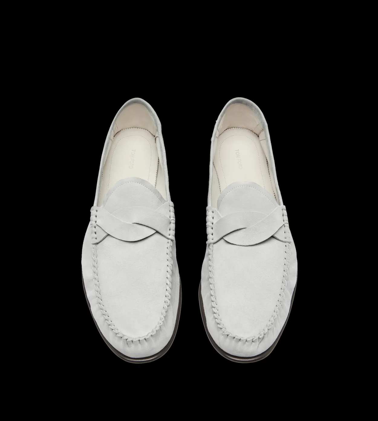 SUEDE TWISTED BAND RIPLEY LOAFER