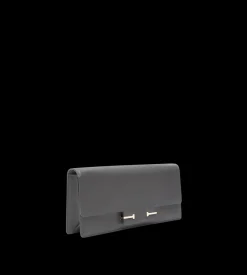 SUPPLE GRAIN LEATHER AUBE E/W SHOULDER BAG