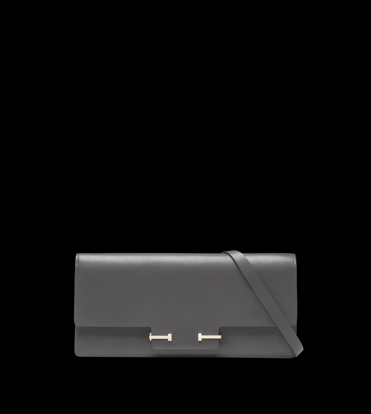 SUPPLE GRAIN LEATHER AUBE E/W SHOULDER BAG