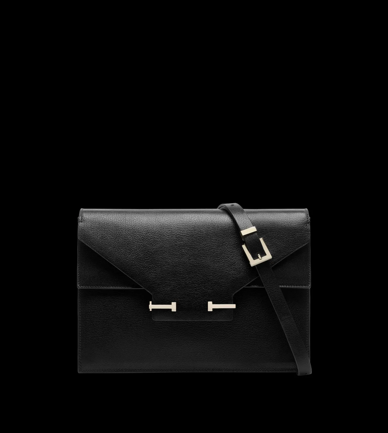 SUPPLE GRAIN LEATHER AUBE SHOULDER BAG