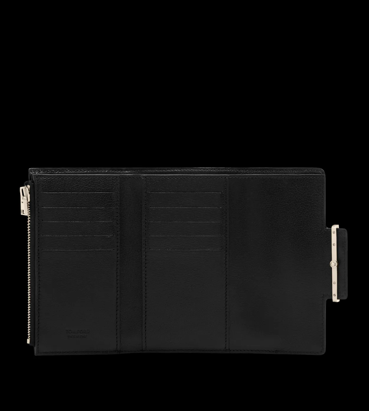 SUPPLE GRAIN LEATHER AUBE COMPACT WALLET
