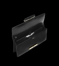 SUPPLE GRAIN LEATHER AUBE E/W SHOULDER BAG