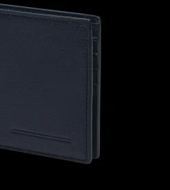 SUPPLE GRAIN LEATHER ELONGATED T LINE CLASSIC BIFOLD WALLET