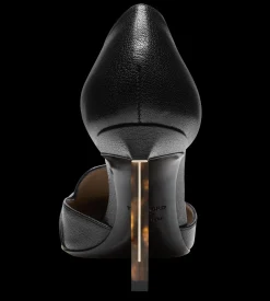 SUPPLE GRAIN LEATHER EVA D'ORSAY PUMP