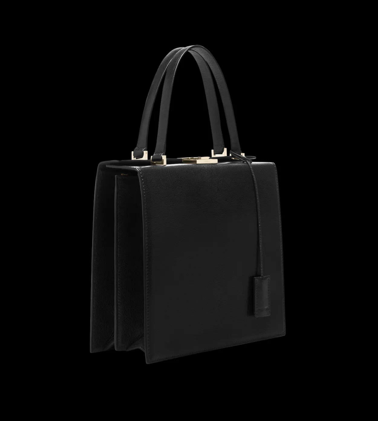 SUPPLE GRAIN LEATHER JEAN TOP HANDLE