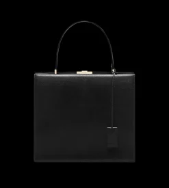 SUPPLE GRAIN LEATHER JEAN TOP HANDLE