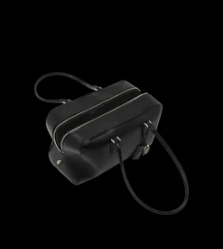 SUPPLE LEATHER ZIPPED SMALL STRYKE SHOULDER BAG