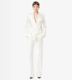 TINY POLKA DOT BIAS STRAIGHT PANTS