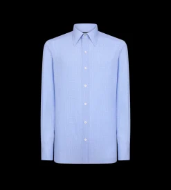 TWILL CHECK SLIM FIT SHIRT