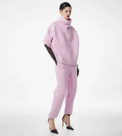 ULTRAFINE CASHMERE BLEND SCULPTURAL JOGGERS