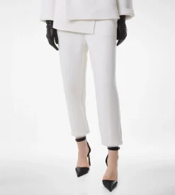 ULTRAFINE CASHMERE BLEND SCULPTURAL JOGGERS
