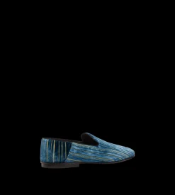 VELVET JACQUARD STEVEN SLIPPER