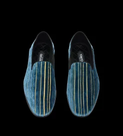 VELVET JACQUARD STEVEN SLIPPER
