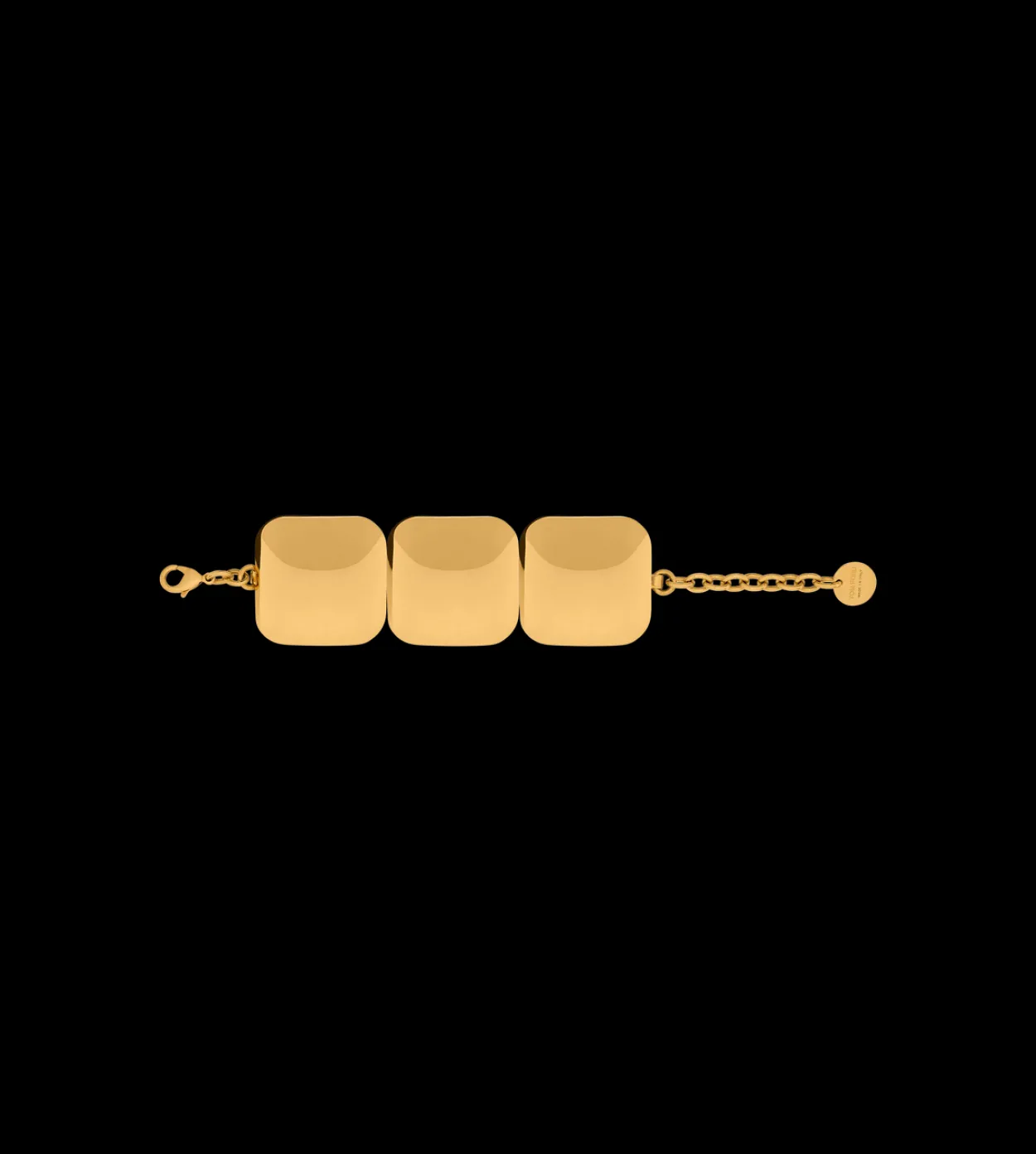 VINTAGE GOLD BRASS AMY BRACELET