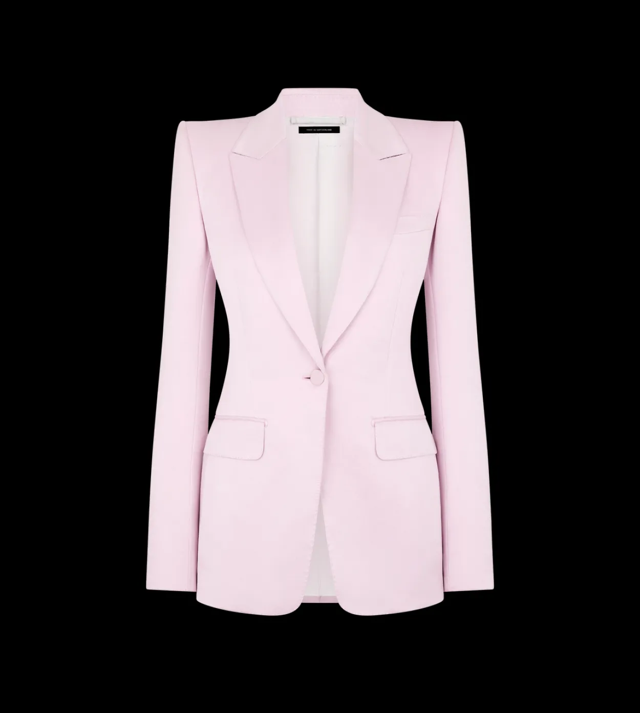 WASHED COTTON SILK BLEND DUCHESSE SINGLE BREASTED JACKET