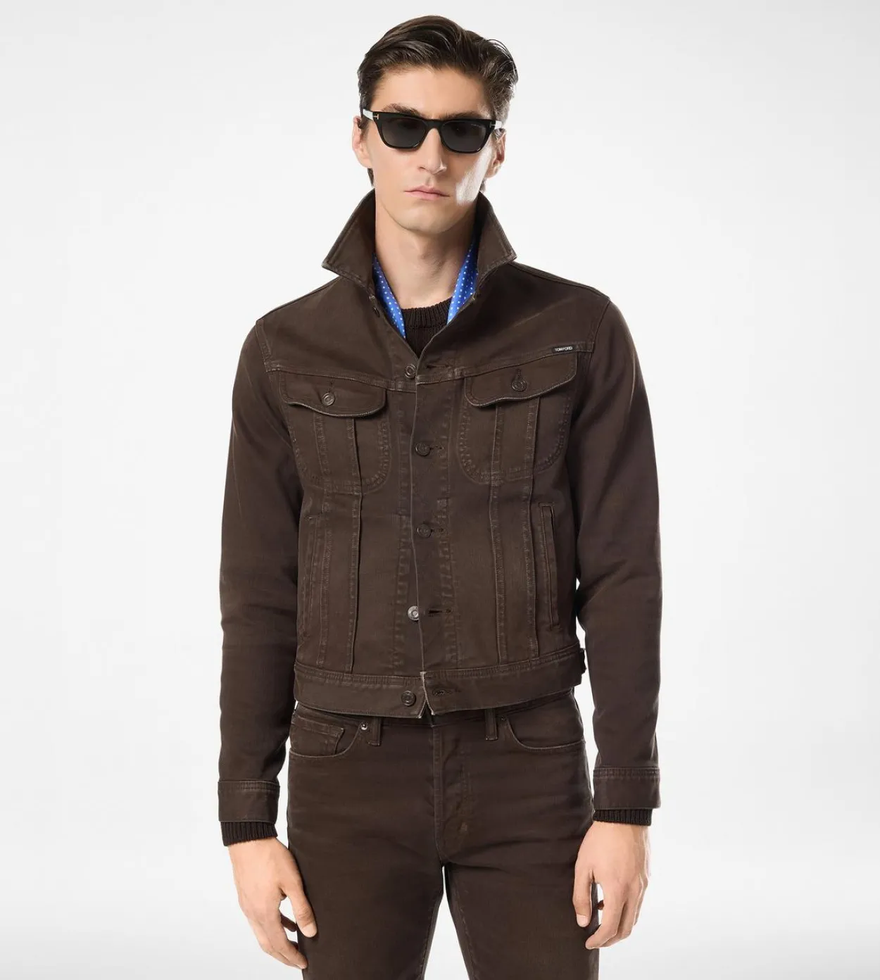 WESTERN CORD ICON DENIM JACKET