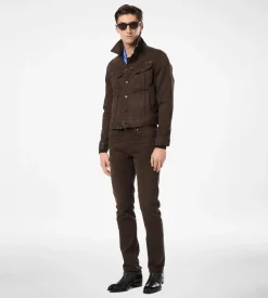 WESTERN CORD STRAIGHT FIT DENIM