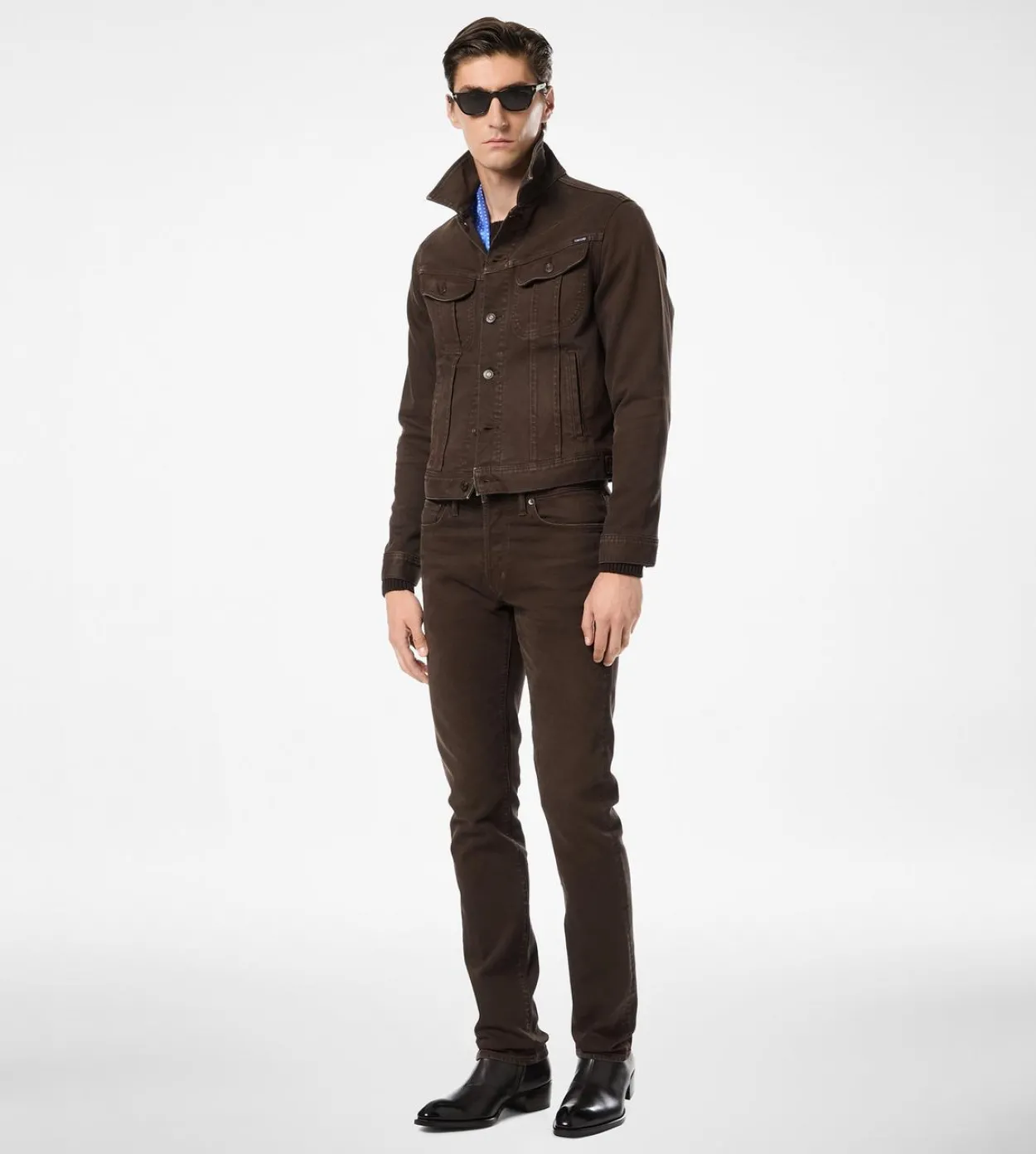 WESTERN CORD STRAIGHT FIT DENIM