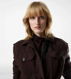 WOOL BLEND FIELD JACKET