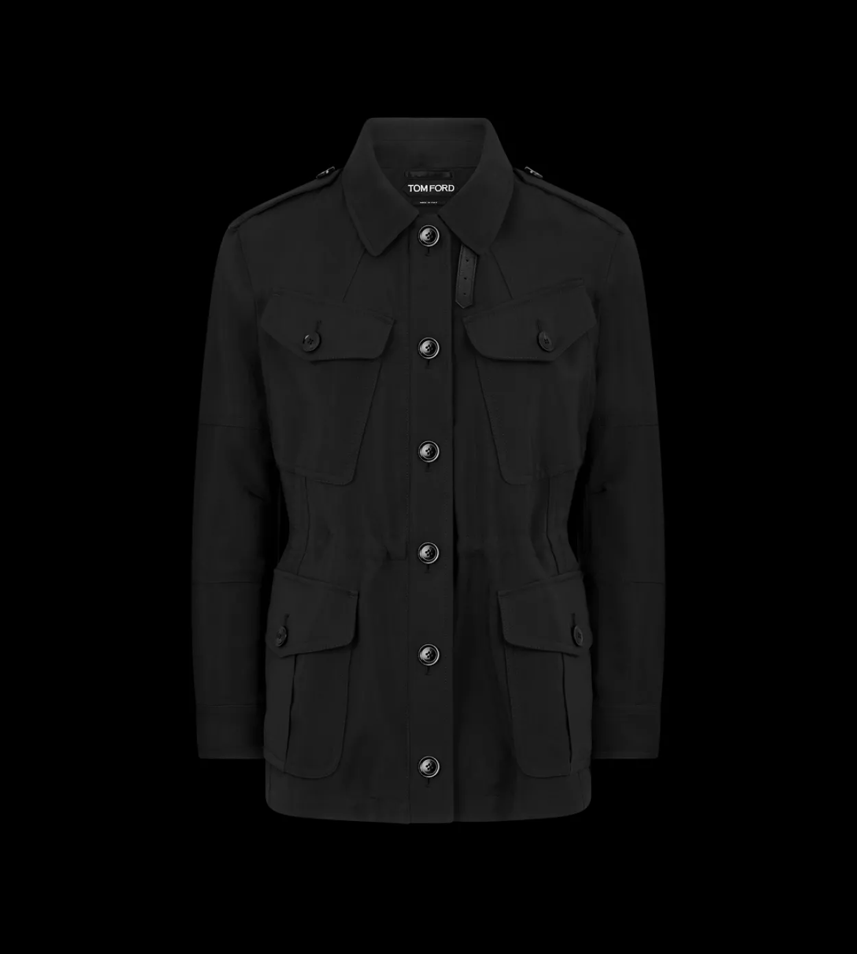 WOOL BLEND FIELD JACKET
