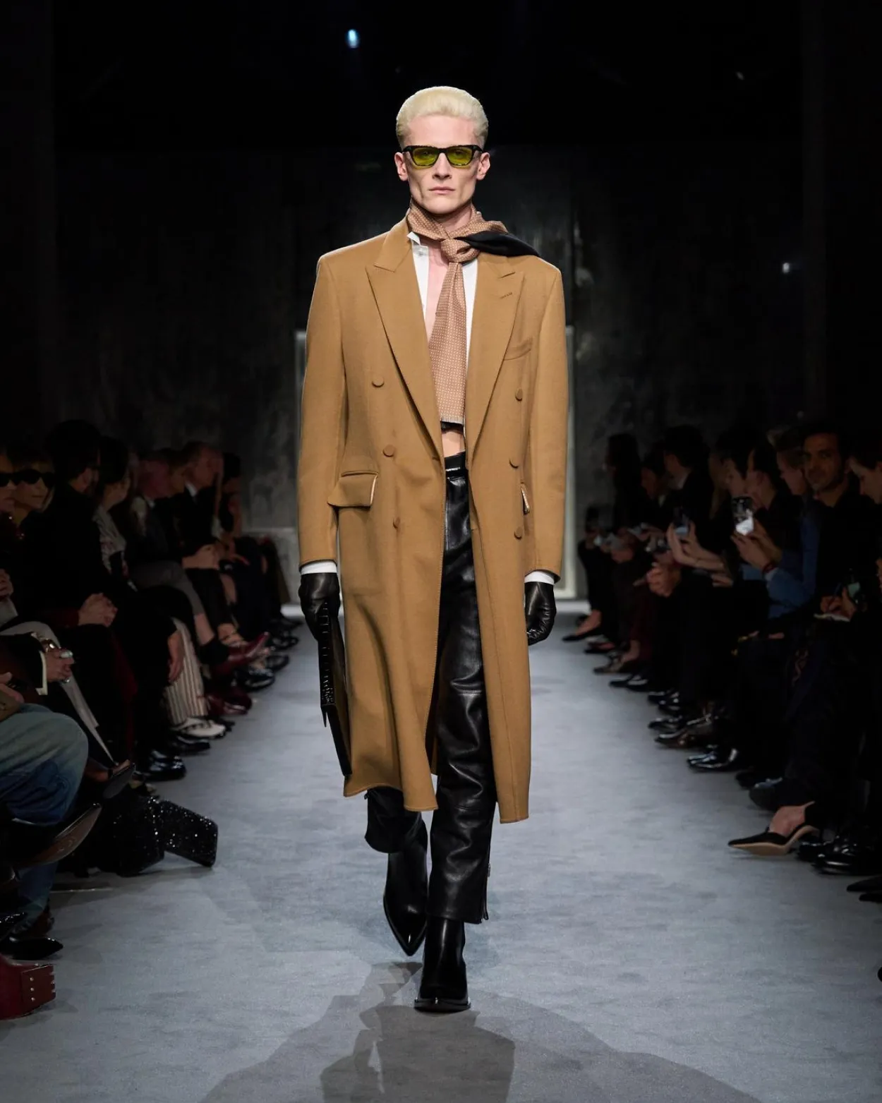 WOOL CASHMERE DOUBLE SPLITTABLE COAT