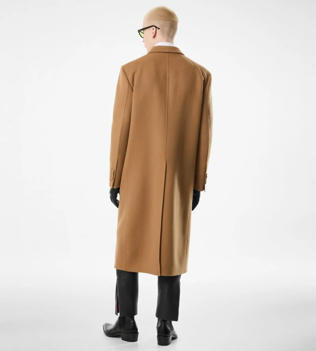 WOOL CASHMERE DOUBLE SPLITTABLE COAT