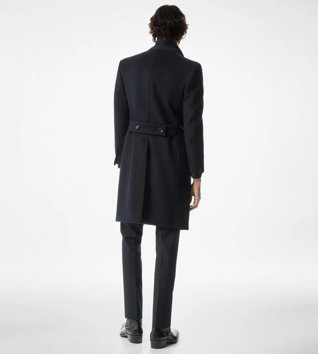 WOOL CASHMERE LIGHT TAILORED COAT