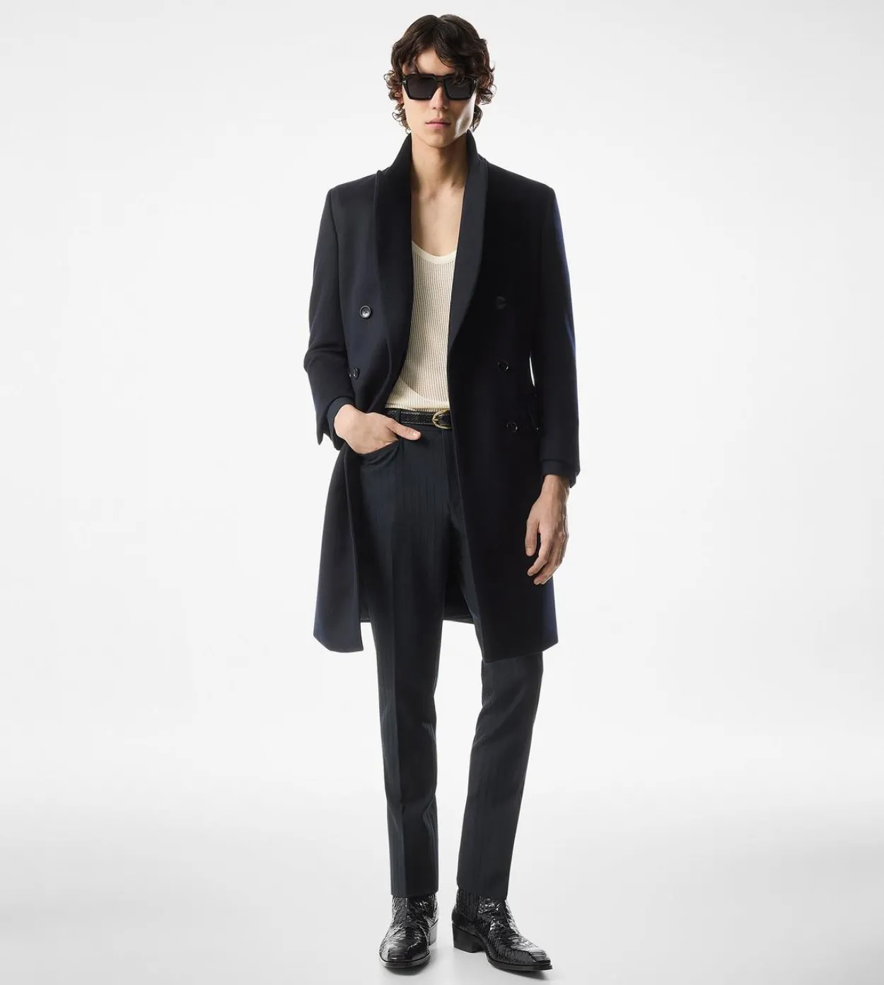 WOOL CASHMERE LIGHT TAILORED COAT