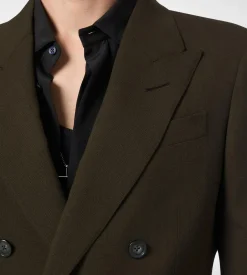 WOOL CASHMERE SILK REPS JACKET