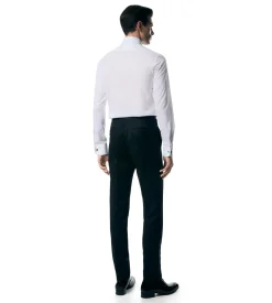 WOOL MOHAIR SHELTON TROUSER